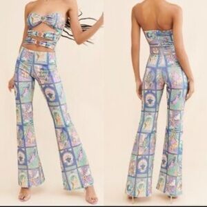 Anthropologie Multicolor zodiac Jumpsuit